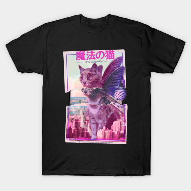 THE MAGIC CAT Alt. Version T-Shirt by KASSIN